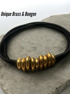 Unique Bungee Brass Belt XS